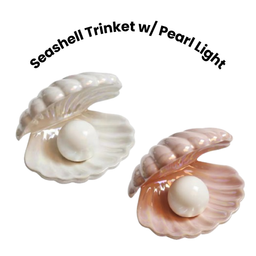 Seashell Trinket w/ Pearl Light