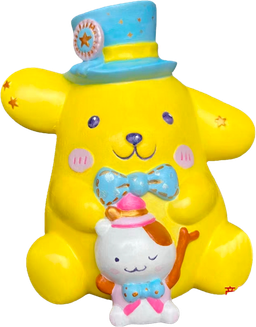 DIY Sanrio Cartoon Silicon Piggybank Coin Bank Painting