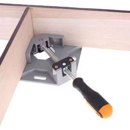 Adjustable 90 degrees Aluminium Clamp for wood and metal