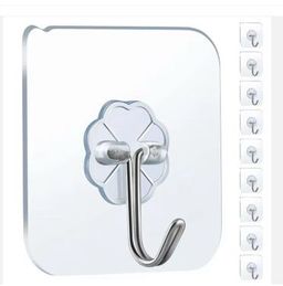 Multipurpose adhesive hook 10pcs