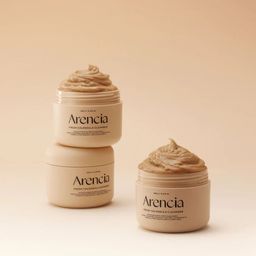 Arencia Calendula Rice Mochi Cleanser, Gentle Exfoliating Foam Wash for Sensitive, Dry, Rough Skin, ارينسيا غسول أرز موتشي بخلاصة زهرة الآذريون من،غسول رغوي مقشر لطيف للبشرة الحساسة والجافة والخشنة.