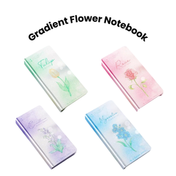 Gradient Flower Notebook