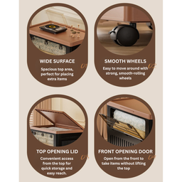 LARGE WHEEL STORAGE BOX C312