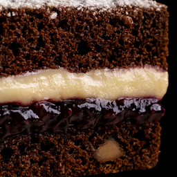 Chocolate and Cherry slice 