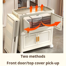 80CM  SLEEK STORAGE CABINET YP80 (ALMARI)