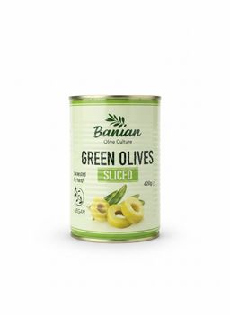 زيتون اخضر شرائح بانيان