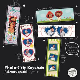 Photo-Strip Keychain