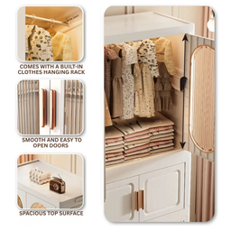 80CM FLEXA MULTI CLOTH STORAGE CABINET (ALMARI)