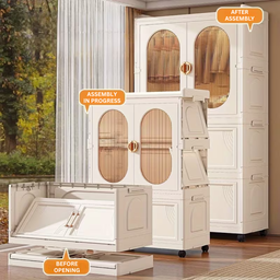 80CM FLEXA MULTI CLOTH STORAGE CABINET (ALMARI)