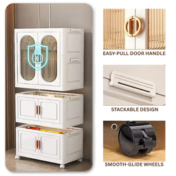 80CM FLEXA MULTI CLOTH STORAGE CABINET (ALMARI)