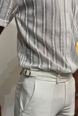 Button up textured shirt