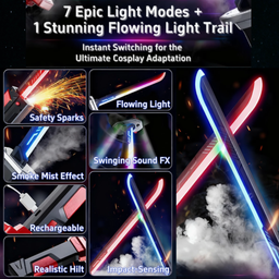 SPARK 80CM KATANA SMOKE LIGHTSABER