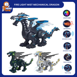 FIRE LIGHT MIST MECHANICAL DRAGON