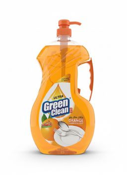 زاهي العملاق برتقال 1800 مل شفاف ضاغطة 