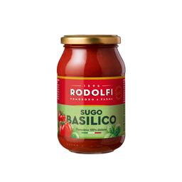 RODOLFI SUGO BASILICO GLASS 400G