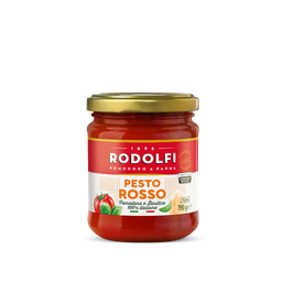 RODOLFI PESTO ROSSO/RED GLASS 190G