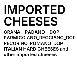 Imported Cheeses