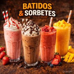 HELADOS, BATIDOS Y SORBETES