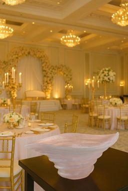 صينية ريزن مدور جديد ثلجي 