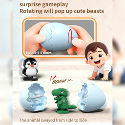 HATCHING EGG WALKING TOY