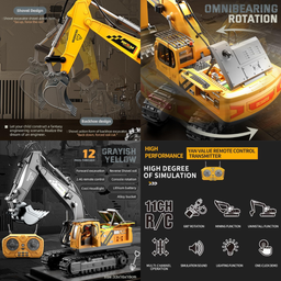 ALLOY ELECTRIC RC ENGINEERING VEHICLE