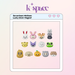Seventeen Miniteen Lucky Draw Magnet