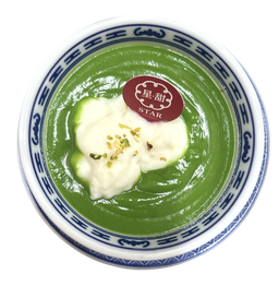 Pistachio Paste with Milk Mochi 麻糬开心果糊