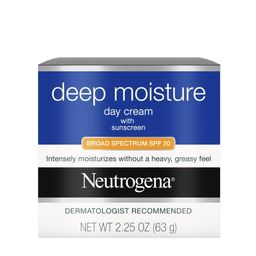 Neutrogena Deep Moisture Day Cream With Sunscreen Broad Spectrum Spf 20