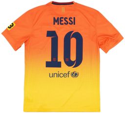 Barcelona 2012/13 Away Shirt (Orange / Yellow)