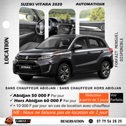 SUZIKI VITARA 2020 NOIR