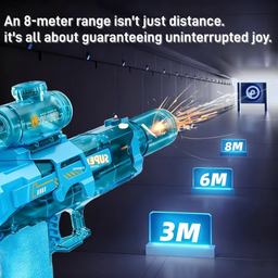 ELECTRIC WATER GUN TOY LIGHT