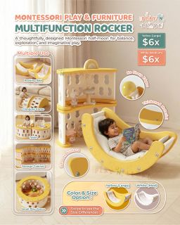 Montessori Multifunction Rocker