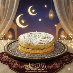 Orange Baklava Date tart