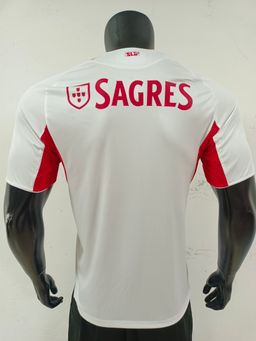 SL Benfica 2025/26 Third Shirt (White / Red)