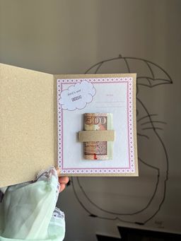 Pink tulips eid card ✨