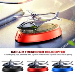 Solar Powered Helicopter Car Air Freshener
