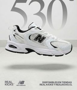 New Balance 530 White Black.