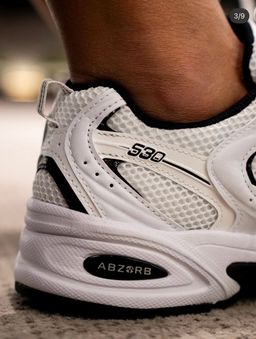 New Balance 530 White Black.