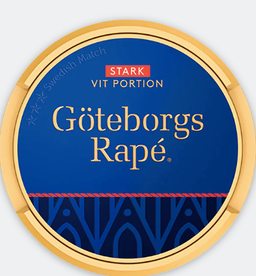 Göteborgs Rapé Göteborgs Rapé Strong Large White 12 mg/p