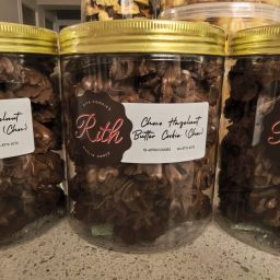 Choco Hazelnut Butter Cookie (Choc) Med Bottle