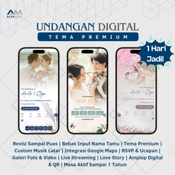 Undangan Digital | Tema Premium