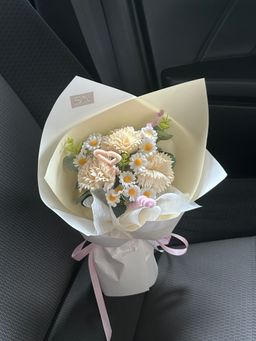 Pale Garden Soap Bouquet