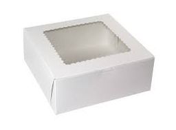 369 CAKE BOX 10X10X 4 WHITE -CB10 