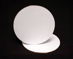 392 CAKE BOARD 6 ROUND WHITE- CBRW6 