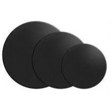 393 CAKE BOARD 6 ROUND BLACK-CBRB6 