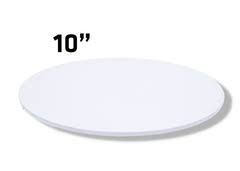 398 CAKE BOARD 10 ROUND WHITE-CBRW10 