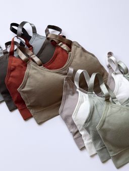 Tops Canalé Slim — Talla S