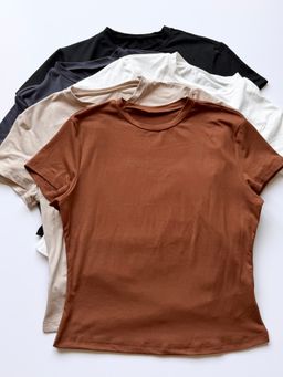 Camisas Basic Slim (Largas) — Talla L