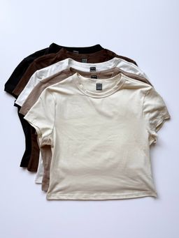 Camisas Basic Slim (Cortas) — Talla S