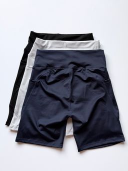 Shorts Seamless Fit Largo — Talla M